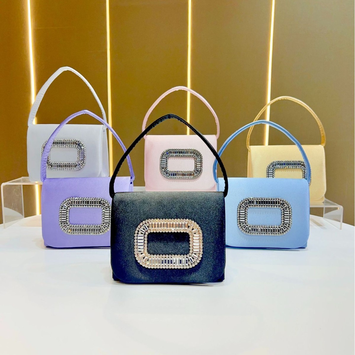 Mini bolso cuadrado de lujo pa - Tassel Fringe Trim reseña y precio