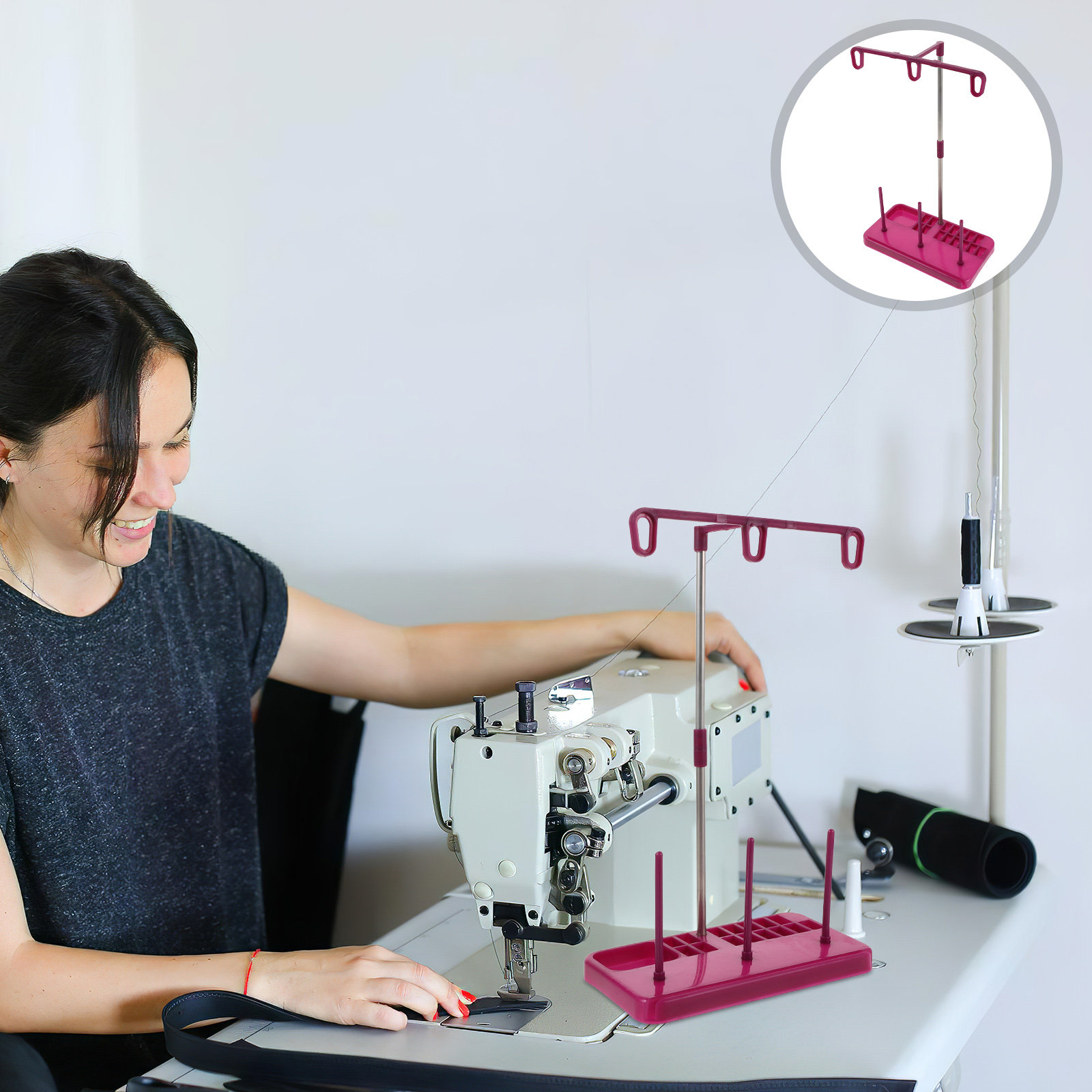 Soporte de plástico para 3 car - Embroidery Craft reseña y precio