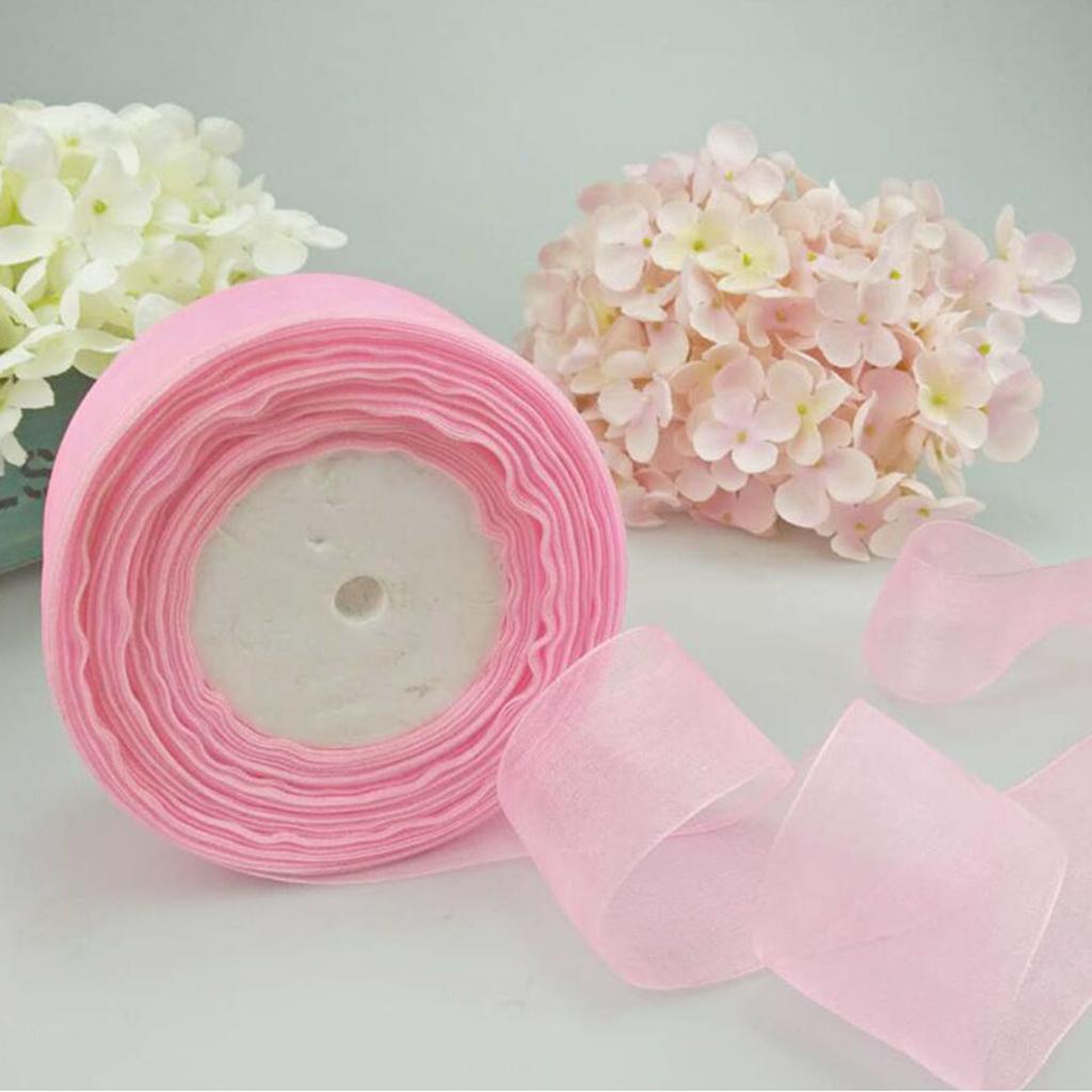 Cinta de organza transparente  - Organza Ribbon Spool reseña y precio