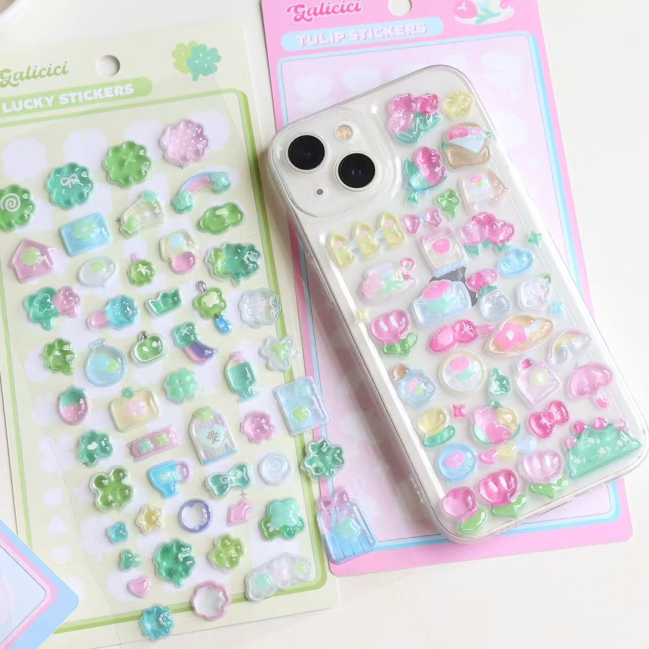 1PC/3PC Adhesivo de cristal co - Embellishments For Scrapbooking reseña y precio
