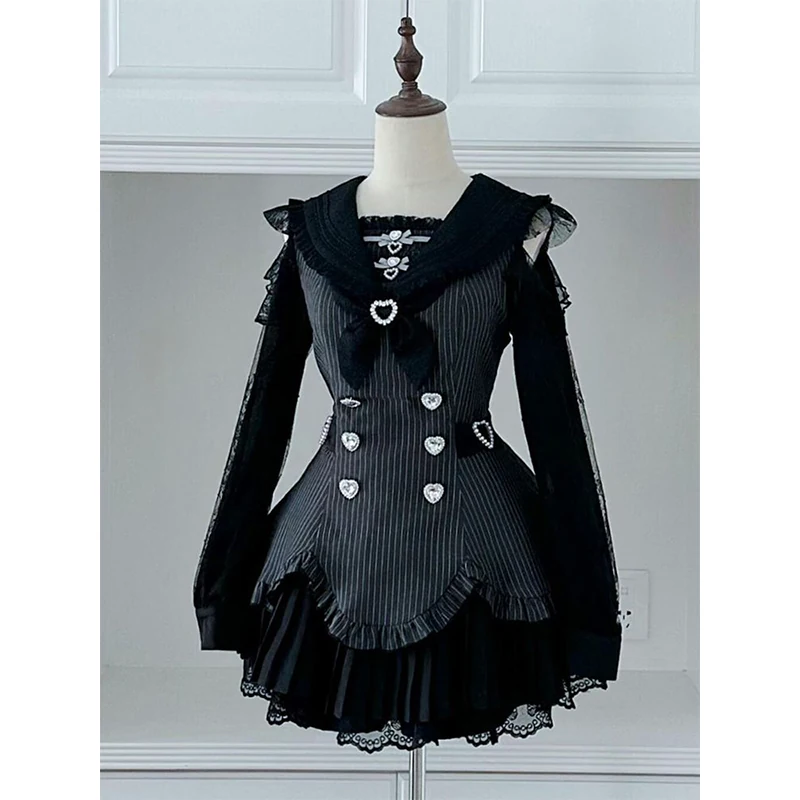Vestido vintage de estilo Swee - Elastic Lace Trim reseña y precio